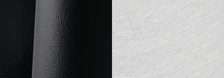 Graphite Leather / Textured Aluminum
