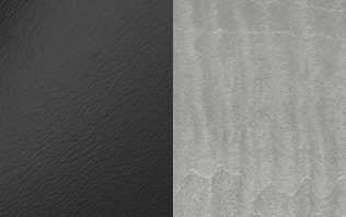 Graphite Semi-Aniline Leather / Natural Maple Wood (open pore) interior trim